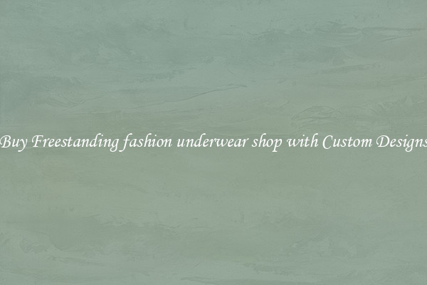 Buy Freestanding fashion underwear shop with Custom Designs