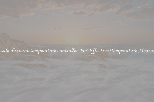 Wholesale discount temperature controller For Effective Temperature Measurement